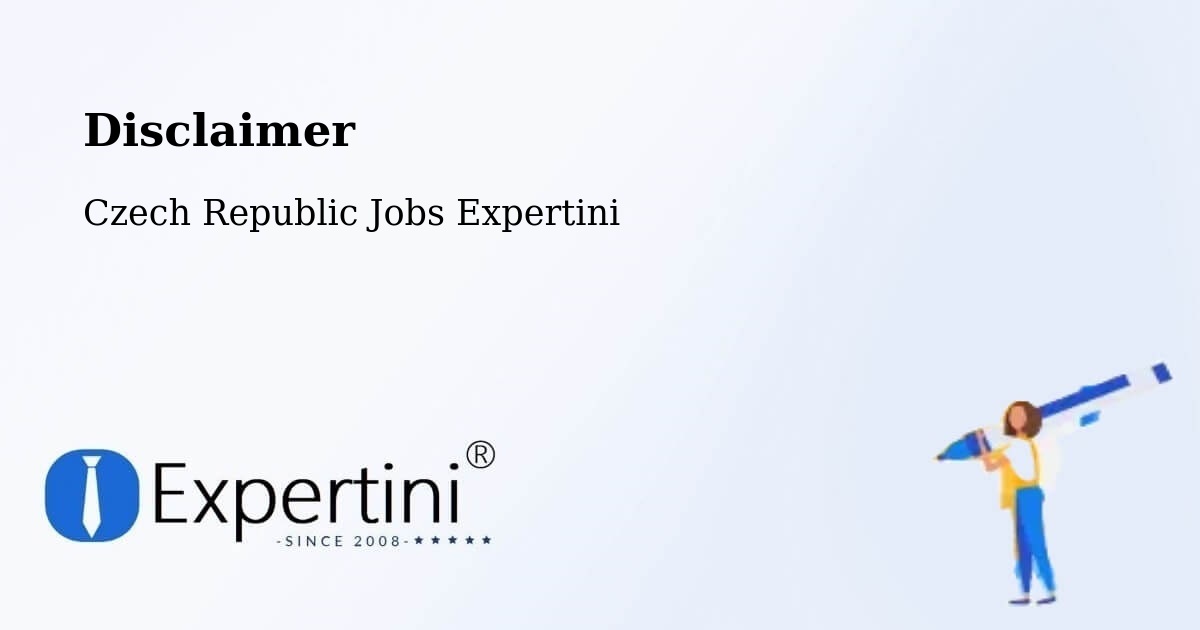Disclaimer – Horní Planá - Czech Republic Jobs Expertini
